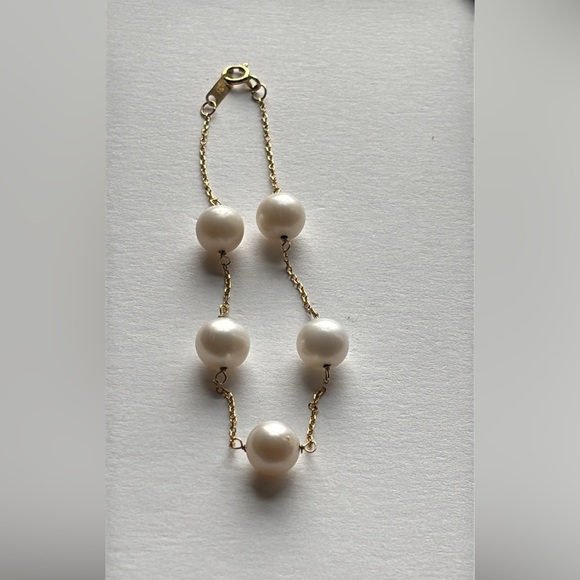 14k Gold OC Pearl Bracelet FIRM
